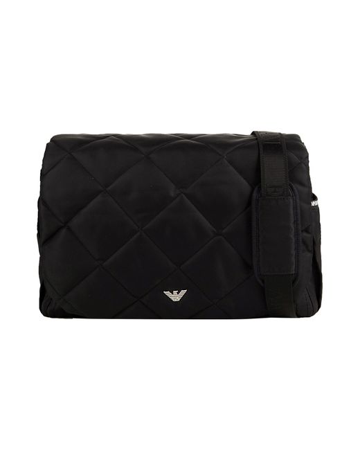Emporio Armani Black Diaper Bag