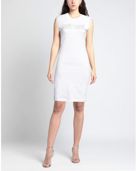 Minivestido Just Cavalli de color White