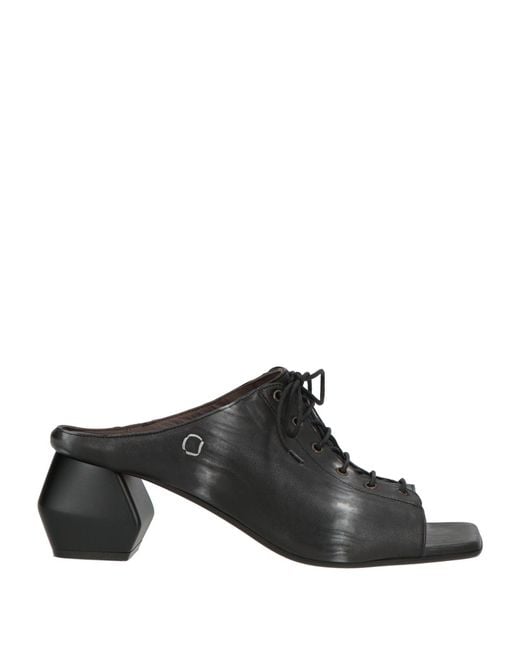 Collection Privée Black Sandals