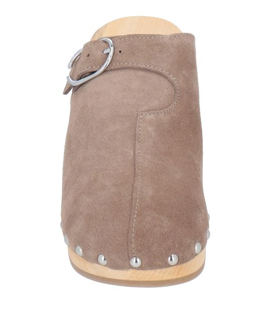 Rabanne Brown Mules & Clogs