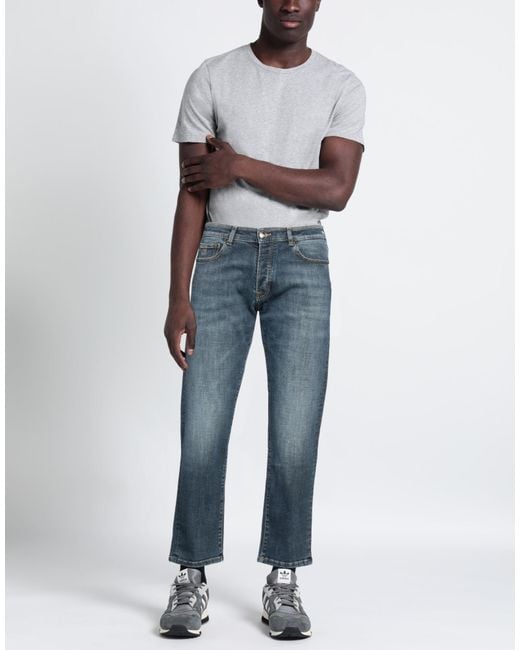Moorer Blue Jeans for men