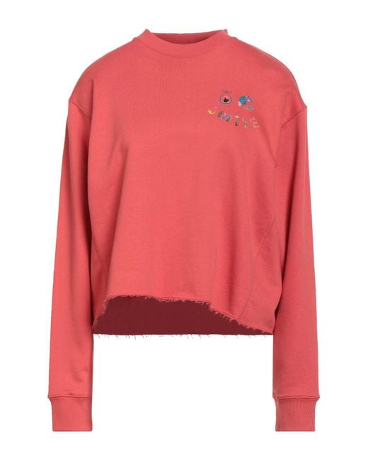 Opening Ceremony Red Sweatshirt Cotton