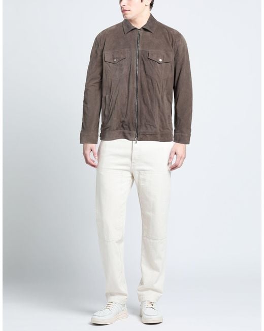 Barba Napoli Brown Jacket for men