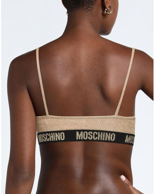 Moschino Natural Bikini Top