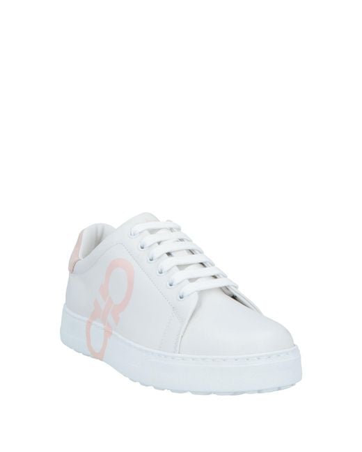 Ferragamo White Sneakers