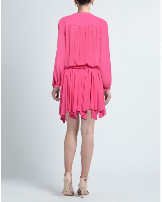 Olla Parèg Pink Mini Dress