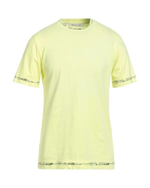 1017 ALYX 9SM T-Shirts in Yellow für Herren