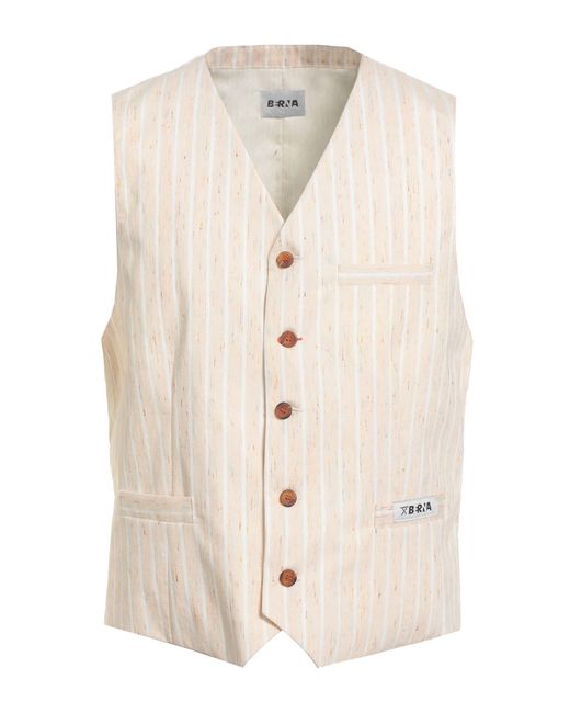 Berna White Waistcoat for men