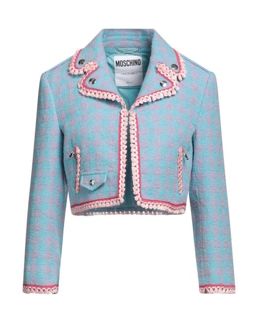 Moschino Blue Suit Jacket