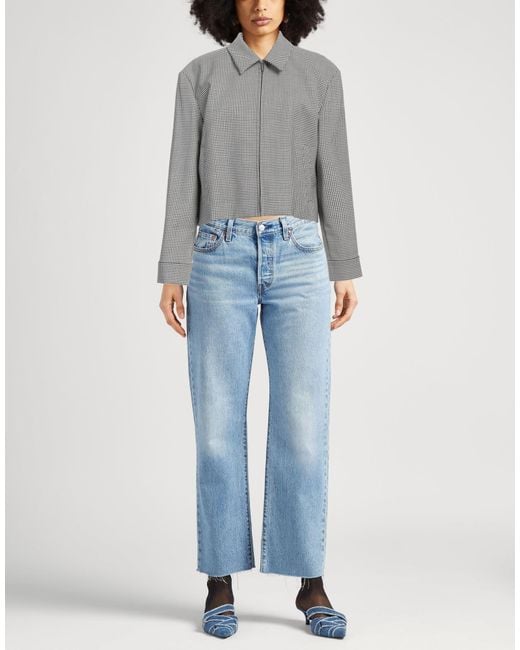 Theory Gray Jacket Virgin Wool, Elastane