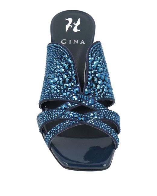 Gina Blue Sandals