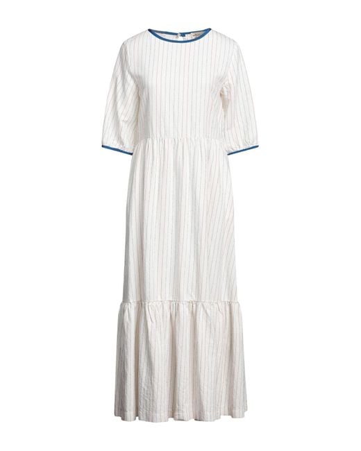 ALESSIA SANTI White Maxi Dress