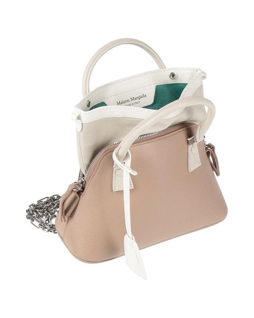 Maison Margiela Natural Handbag Goat Skin