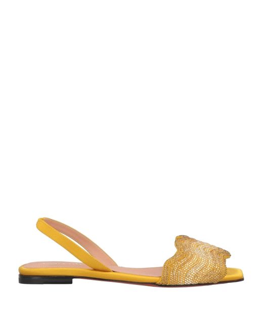 Santoni Metallic Sandals
