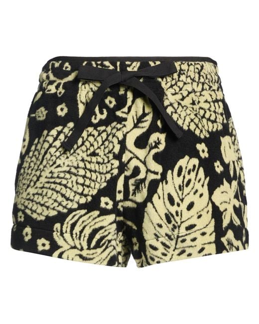Jil Sander Black Shorts & Bermuda Shorts Cotton, Polyamide