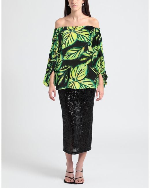 Joseph Ribkoff Green Top Polyester, Recycled Polyamide
