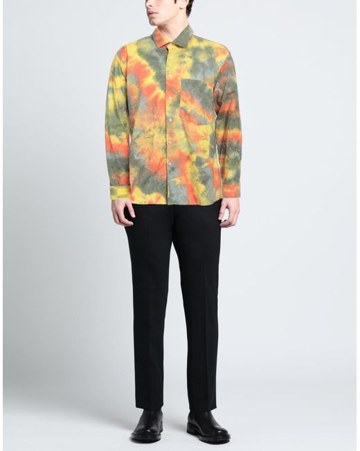 OUEST PARIS Yellow Shirt for men