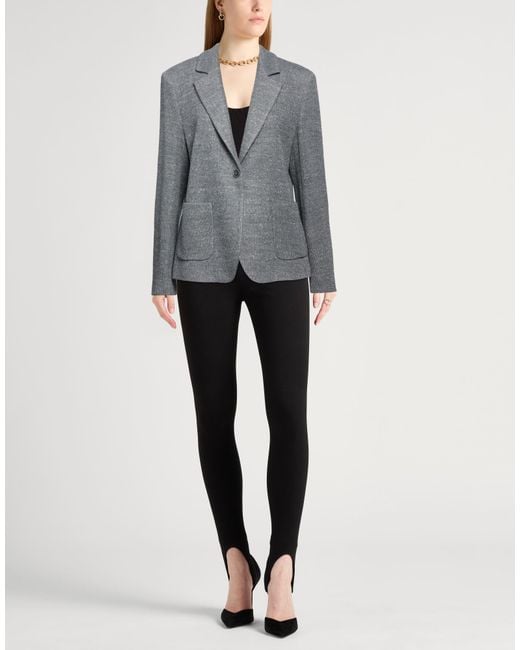 SEVENTY VENEZIA Gray Blazer
