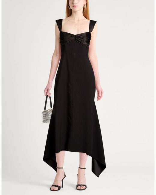 Solace London Black Maxi Dress