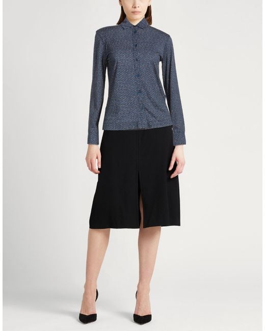 Majestic Filatures Blue Shirt Lyocell, Organic Cotton