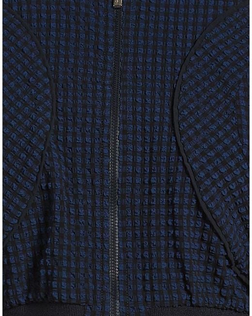High Blue Tech Genius Jacket Polyester, Rubber