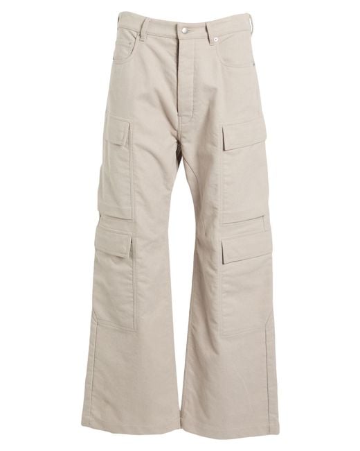 Rick Owens Natural Pants Cotton for men