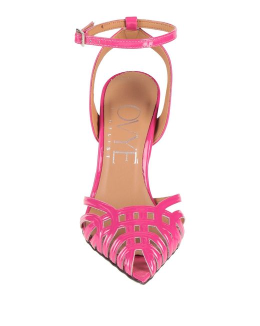 Ovye' By Cristina Lucchi Pink Sandals