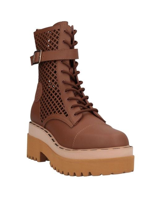 Liu Jo Brown Ankle Boots
