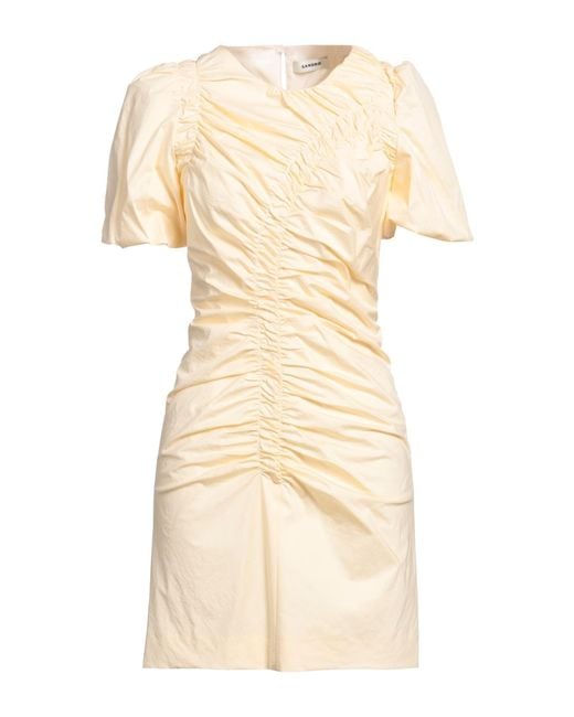 Sandro Natural Mini Dress