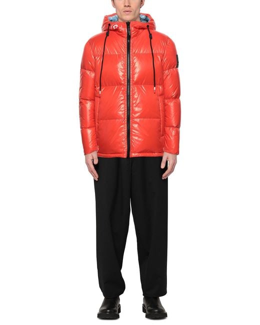 Peuterey Red Down Jacket for men