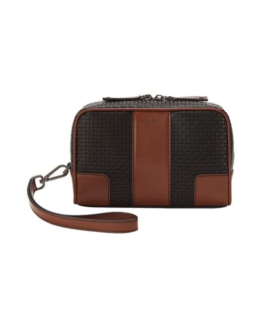 Borsa A Mano di Serapian in Brown da Uomo