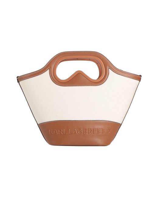 Karl Lagerfeld White Handbags