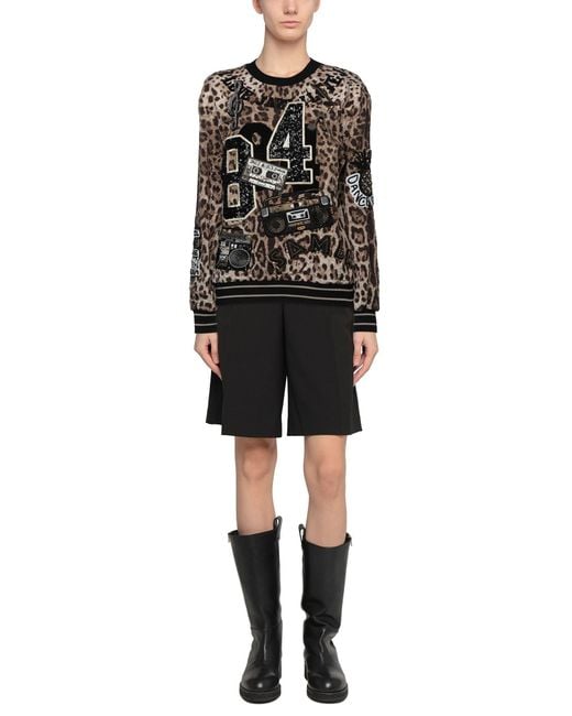 Dolce & Gabbana Black Sweatshirt