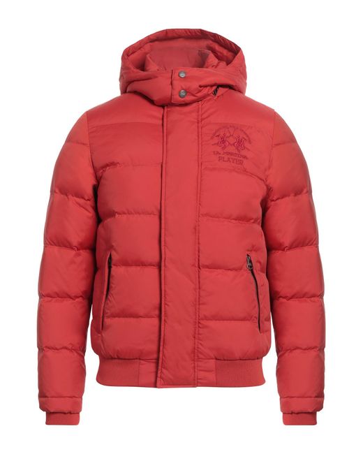 La Martina Pufferjacke Daunenjacke in Rot für Herren Lyst AT