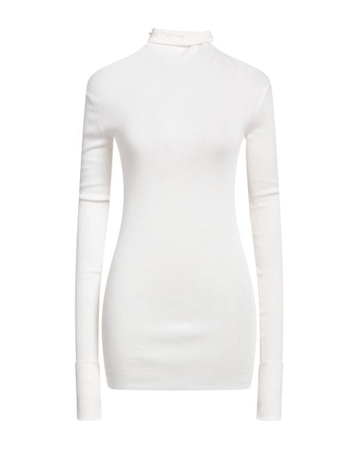 Ann Demeulemeester White Turtleneck