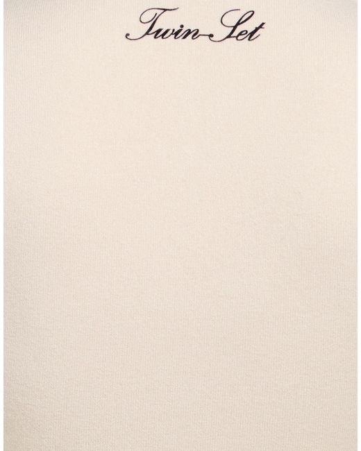 Twinset White Wrap Cardigans Viscose, Elastane