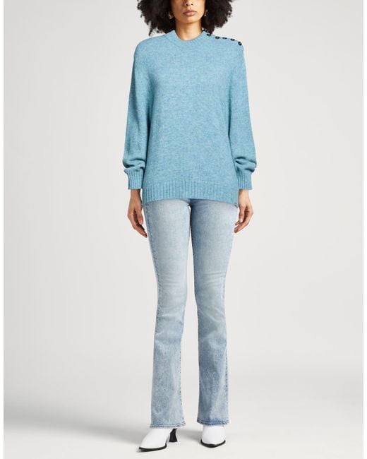 Woolrich Blue Light Sweater Alpaca Wool, Polyamide, Wool
