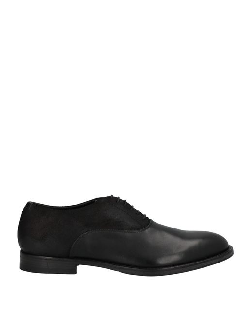 Alberto Fasciani Black Lace-up Shoes for men