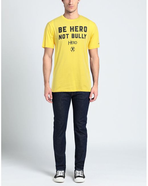 Héros Yellow T-shirt for men