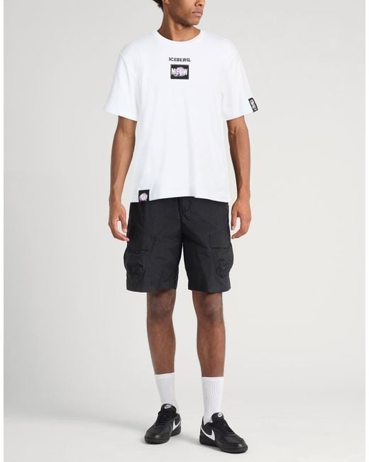 Iceberg White T-Shirts for men