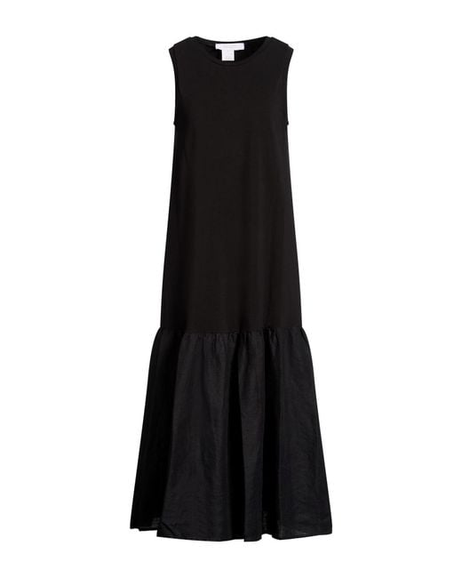 DKNY Black Midi Dress