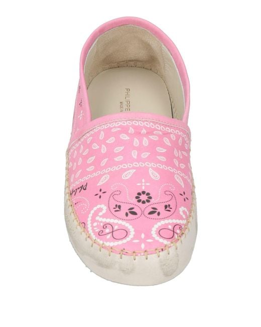 Philippe Model Pink Sneakers Leather