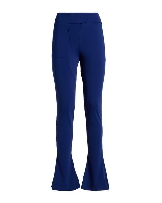Conner Ives Blue Pants Polyamide, Elastane