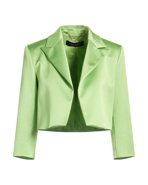 Nora Barth Green Lime Jacket Polyester, Elastane