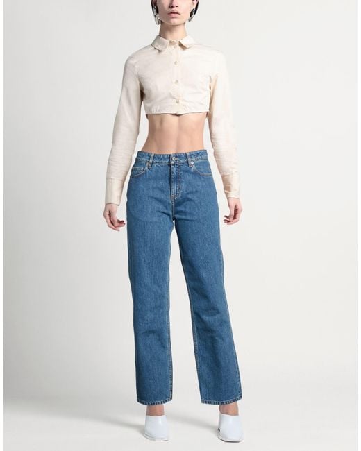 Burberry Blue Jeans Cotton