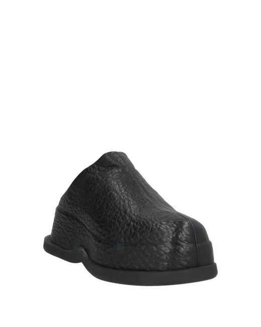 McQueen Black Mules & Clogs Leather