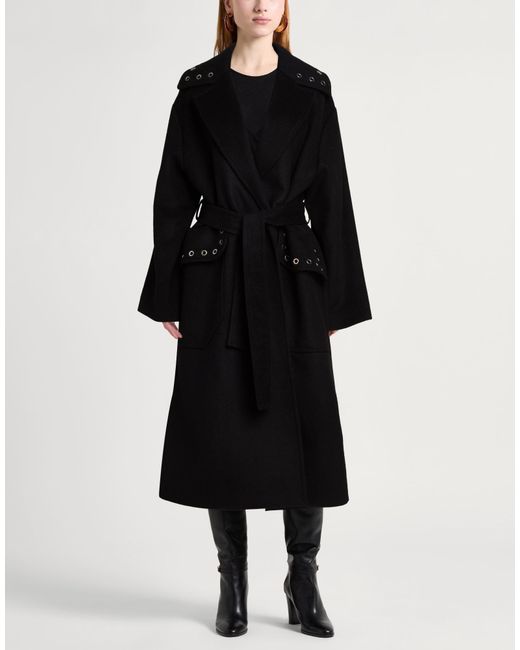 Beatrice B. Black Coat Wool, Polyamide