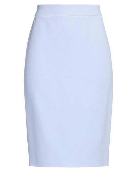 Emporio Armani Blue Midi Skirt