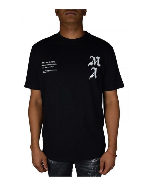 Camiseta Amiri de hombre de color Black