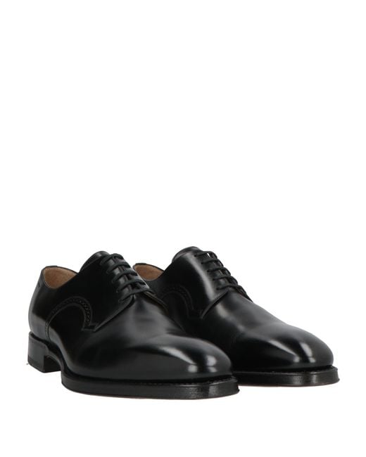 Bally Black Scribe Lace-Up Shoes Calfskin for men